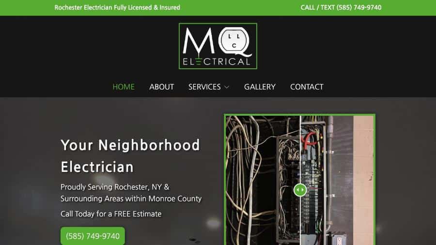 MQ Electrical LLC Website